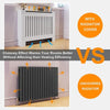 Radiator Cover White Unfinished Modern Traditional Wood Grill Cabinet Shelf MDF