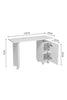 Manicure Nail Art Table Technician Station Beauty Salon Tattoo Work Desk Mobile