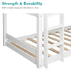 Triple Bunk Bed Pine Wood Kids Children High Sleeper 3Ft Single Bunk Beds Frame
