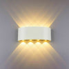 Modern 8W LED Wall Lights Up/Down Outdoor/Indoor Room Lamp Sconce light Lamp UK~
