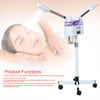 Hot And Cold Double Head Sterilization Spray Facial Steamer Machine Skin Care