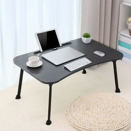Large Bed Tray Foldable Portable Lazy Laptop Table Computer Desk Serving Tray