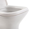 Modern Wall Hung Toilet White WC Pan Soft Close Seat Ceramic Bathroom Cloakroom