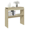 Console Table Engineered Wood Living Room Couch Table Multi Colours