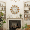 3D Large Mirror Surface Wall Clock Modern DIY Hanging Office Home Shop Art Decor