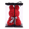 LED FOAM ROSE BEAR ARTIFICIAL FLOWER ROSE TEDDY BEAR DOLL FADDISH LOVE GIFT BOX