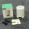 camping light Bluetooth Speaker LED Night Light Touch Bedside Lamp Alarm Clock