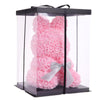 Lovely Bunny LED Rose Teddy Toy Rabbit Flower Animal Doll Kids Birthday Gift Box