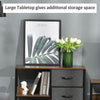 Chest Dresser with 3 Drawers Storage Cabinet Organizer, Black