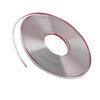10MM x 15M CHROME STYLING MOULDING TRIM STRIP SELF ADHESIVE - METRE METER WINDOW