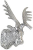 Ornamental Moose Head - Hanging Wall Mounted Deer Antler For Home Lounge Decor