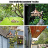 Hanging Wild Bird Feeders Suet Fat Ball Feeder Outdoor Garden Seed Feeding