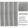 36Pcs Wood Effect Vinyl Plank Flooring Self-Adhesive Floor Tiles Bedroom 5.02m²