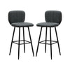 1/2/4/6x Bar Stools Gas Lift Swivel Faux Leather Kitchen Breakfast Counter Salon