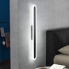 Modern Black LED Wall Lamp LED Long Strip Wall Lights Staircase Corner Wall Lamp