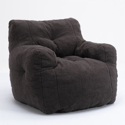 Cord Beanbag Sofa with Tufted Memory Foam filling Bean Bag Chair Armchair BT