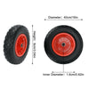 PU Wheel 16 Inch 16" 4.80-8 4.00-8 Tyre Puncture Proof Solid Wheelbarrow Cart