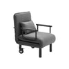 Upholstered Recliner Sofa Chair Bed Fabric Armchair Single Sleeper Click Clack