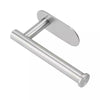 Self Adhesive Toilet Roll Holder Bar Towel Ring Rail Stainless-Stee