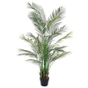 NEW Large Artificial Palm Tree Realistic Fake Tropical Houseplant w/ Pot Outdoor