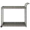 Bar Cart Poly Rattan Versatile and spacious Stable and robust with handle