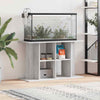 Aquarium Stand Fish Tank Cabinet Stand Grey Sonoma Engineered Wood