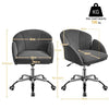 Desk Chair Computer Chair Office Chair Makeup Vanity Chair with Armrests Home