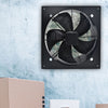 Heavy Duty Round/ Square Industrial Axial Flow Fan 2/4 Pole Extractor Air Blower