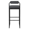 2/4x Barstools w/ Backrest Metal Legs High Counter Bar Chairs Pub Kitchen Chairs