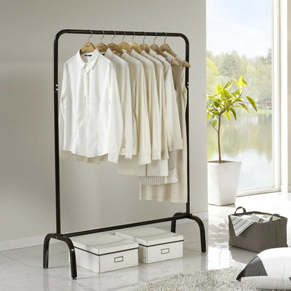 5.6ft Strong Garment Clothes Rail Large Heavy Duty Hanging Display Stand Closet
