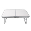 Aluminium Portable Folding Lightweight Camping Low Picnic Table Garden Party UK