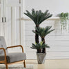 125cm Large Artificial Cycas Palm Tree with Pot Fake Plant Indoor Outdoor Decor