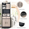 Kitchen Buffet Hutch Freestanding Kitchen Pantry Tall Cupboard Cabinet Server