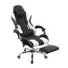 Gaming Chair Swivel Recliner Racing Office PC Video Game Chair with Footrest