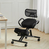 Kneeling Orthopaedic Ergonomic Posture Office Stool Chair Laptop Seat W/ Wheels