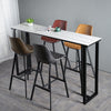 Extra Long Hallway Console Table Marble Bar Table High Foot Table Kitchen House