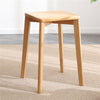 Wooden Stacking Stool Kitchen Breakfast Pub Bar Stool Table Side Chair & 4 Legs