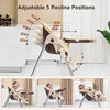 Baby Highchair Toddler Feeding Seat Foldable Adjustable Baby Dinning Table Chair