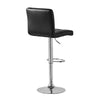 1/2pcs Faux Leather Bar Stools Breakfast Kitchen Chair Bar Stools Chrome Swivel
