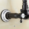 kitchen Taps Vintage Style mixer oil rubbed bronze finish double handle New SP