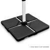 4PCS Outdoor Umbrella Cantilever Parasol Base Stand Sand Water Filled Weights