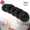 5X Poly Strip Disc Abrasive Wheel Paint Rust Removal Clean For Angle Grinder .