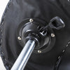 Leather Swivel Hydraulic Saddle Stool Adjustable Lift Bar for Spa Salon 2 Color