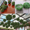2x Artificial 28cm Conifer Topiary Balls Boxwood Buxus Grass Hanging Party Decor