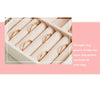 Jewelry Boxes Organizer Portable Travel Leather Jewellery Ornaments Case Storage