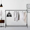 6ft Heavy Duty Clothes Rail Display Garment Rack Dress Hanging Shoes Shelf Stand