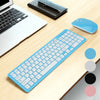 Slim 2.4G Wireless Keyboard & Cordless Optical Mouse Combo for PC Desktop uk
