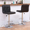 1/2/4/6x Bar Stools Gas Lift Swivel Faux Leather Kitchen Breakfast Counter Salon