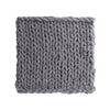 Chunky Chenille Knitted Blanket Sofa Bed Chair Throw Pillow Soft Hand-woven Pads