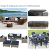 Outdoor Furniture Cover Garden Cube Waterproof Patio Rattan Table Heavy Duty Set